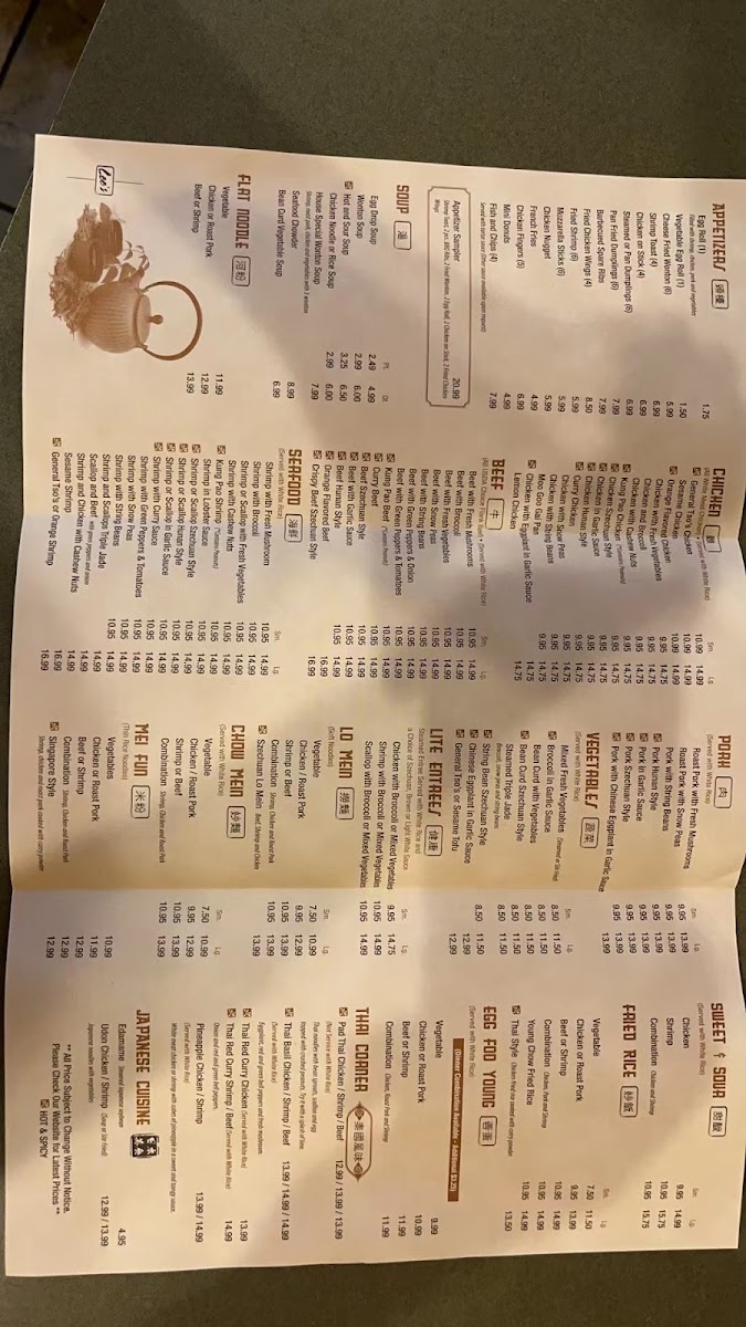 Menu Lee's Asian Bistro-10
